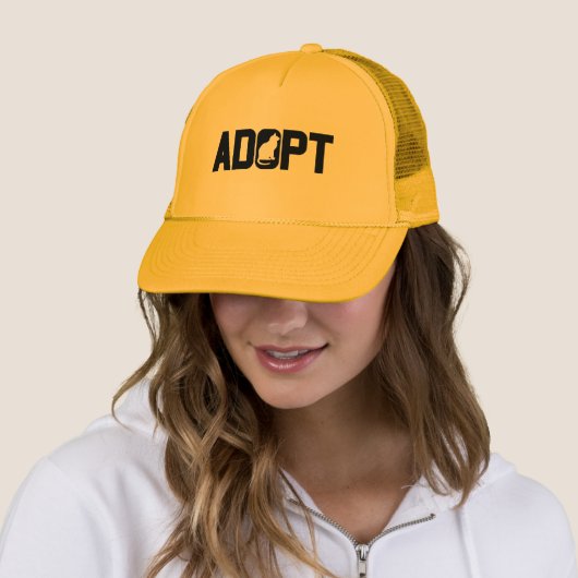 Adoptiert Haustiere Truckerkappe (Beispiel)