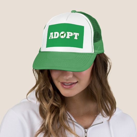 Adoptiert Haustiere Truckerkappe (Beispiel)
