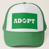 Adoptiert Haustiere Truckerkappe (Vorderseite)