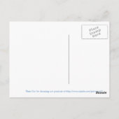 Adoptiert Hunde Postkarte (Rückseite)