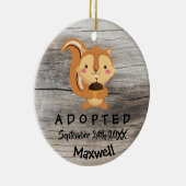 Adoptiert - kundengebundenes keramik ornament (Rechts)