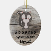 Adoptiert - kundengebundenes keramik ornament (Rechts)