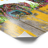 Adoptiert Liebe von Hunden und Katzen Fotodruck (Ecke)