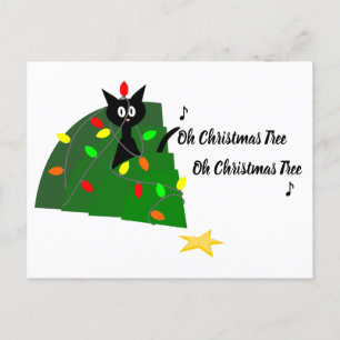 Adoptiert: ♪ Oh Weihnachtsbaum ♪ Postkarte