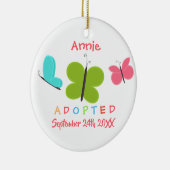 Adoptiert Schmetterlingsmühle Adoption - Individue Keramikornament (Rechts)