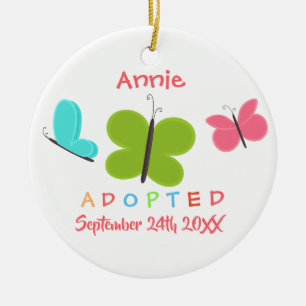 Adoptiert Schmetterlingsmühle Adoption - Individue Keramikornament