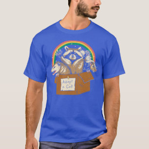 Adoptiert Verbotene Katzen T-Shirt