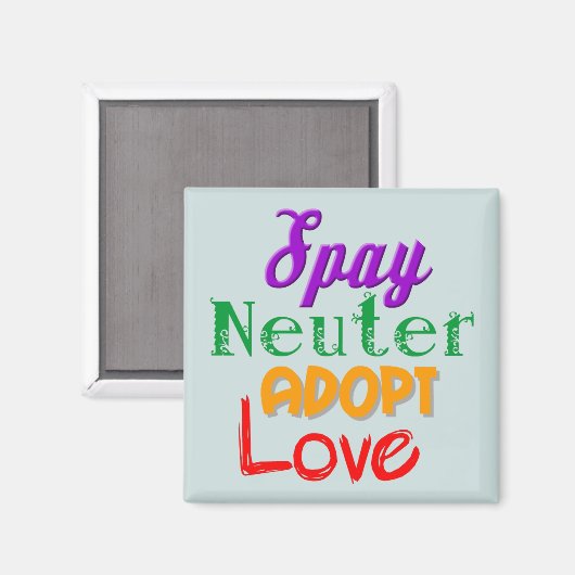 Adoptierte der Liebe durch den Spionageassistenten Magnet (Vorderseite/Rückseite)