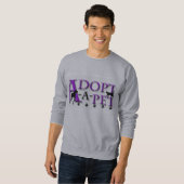 Adoptierte-EIN-Haustier Sweatshirt (Vorne ganz)