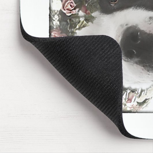 Adoptierte-ein-Stier Mausunterlage Mousepad (Ecke)