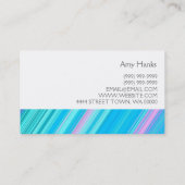 Adoption Agentur, Agent Business Card Visitenkarte (Rückseite)