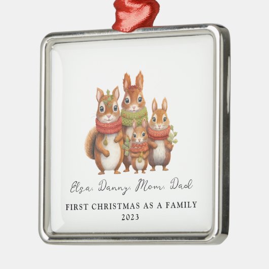 Adoption als Waldeichhörnchen Ornament Aus Metall (Links)