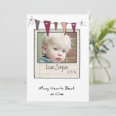 Adoption Ankündigung (Stehend Vorderseite)