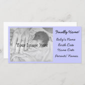 Adoption Ankündigung Endlich Zuhause (Vorne/Hinten)