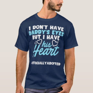 Adoption Ankündigung Tag Familie Geschenke Vater H T-Shirt