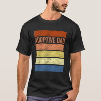 Adoption Ankündigung Tag Vater Familie 3 T-Shirt