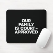 Adoption Announcement Day Family Approved  Mousepad (Mit Mouse)