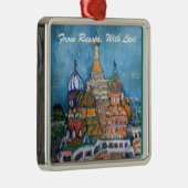 Adoption "Aus Russland..." St. Basil Ornament Aus Metall (Rechts)