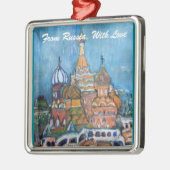 Adoption "Aus Russland..." St. Basil Ornament Aus Metall (Links)