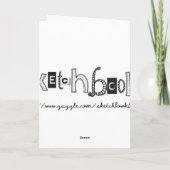 Adoption bedeutet Liebe Karte (Rückseite)