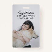 Adoption Berater Abzeichen Ausweis (Vorderseite)