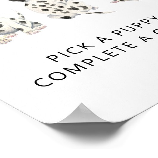 Adoption | Boy Firefighter Party Signing Poster (Ecke)