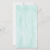 Adoption Card Blau - Eine Lampe für eine bleibende (Rückseite)