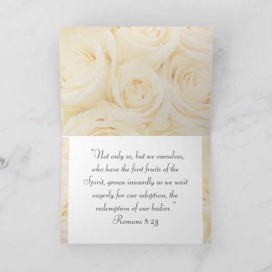 Adoption Dankeskarte (Innenseite)