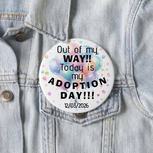 Adoption Day Button (Beispiel)