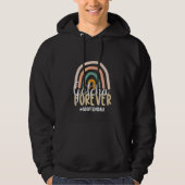 Adoption Day Rainbow Adoptive Moms Gotcha Forever Hoodie (Vorderseite)