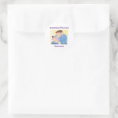 Adoption der Gebete Runder Aufkleber (Tasche)