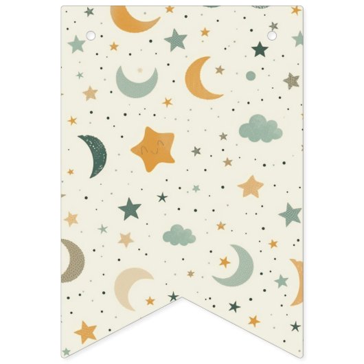 Adoption Dusche Baby Foto Bejagung Wimpelkette (Erste Fahne)