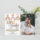 Adoption - Einladung (Stehend Vorderseite)