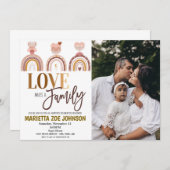 Adoption - Einladung (Vorne/Hinten)