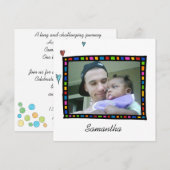 Adoption Einladung (Vorne/Hinten)