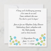 Adoption Einladung (Rückseite)