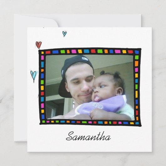 Adoption Einladung (Vorderseite)