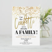 Adoption - Einladung (Stehend Vorderseite)