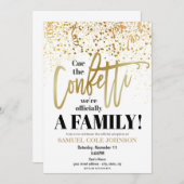 Adoption - Einladung (Vorne/Hinten)