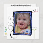 Adoption Einladung (Vorne/Hinten)