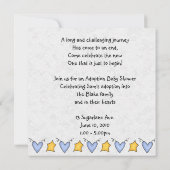 Adoption Einladung (Rückseite)