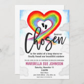 Adoption - Einladung (Vorne/Hinten)