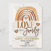 Adoption - Einladung (Vorderseite)