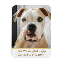 Adoption Erinnerung Foto Magnet