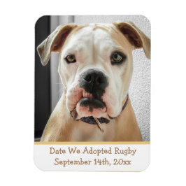 Adoption Erinnerung Foto Magnet
