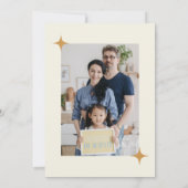 Adoption feiern Weihnachten Unser Wunsch wurde wah Einladung (Rückseite)