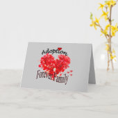 Adoption Forever Family Card Karte (Gelbe Blume)