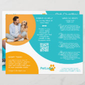 Adoption für Haustiere/Wohltätigkeit für Haustiere (Vorne/Hinten)