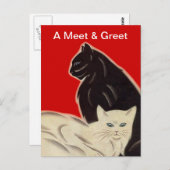 Adoption für Postkarten (Vorne/Hinten)