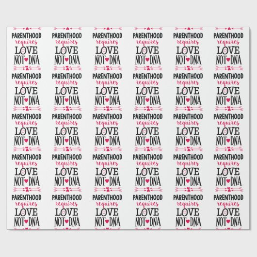 Adoption Geschenkpapier (Flach)